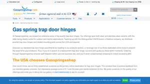 HAHN - Trap Door Hinges