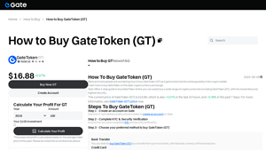 Screenshot of How to Buy CYBRO (CYBRO) | Guide To Buying CYBRO - Gate.com