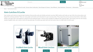 D&D - Gate Latches and Locks
