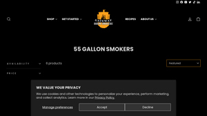 Gateway - 55 Gallon Smokers