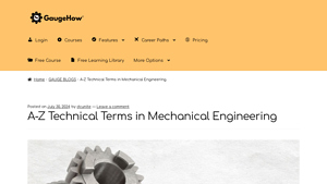 GaugeHow - Mechanical Engineering Terminology