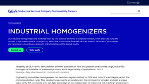 GEA - Industrial Homogenizers