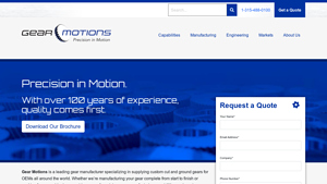 Gear Motions - Precision Custom Gears