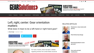 Gear Solutions - Helical, Bevel & Worm Gears