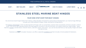 Gemlux - Marine Hinges