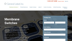 General Label - Membrane Switches