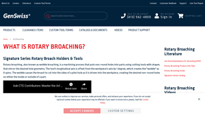 GenSwiss - Rotary Broaching Solutions