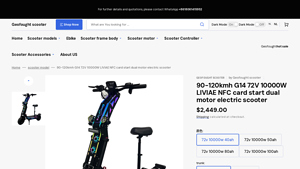 GeoFought - G14 Dual Motor Electric Scooter