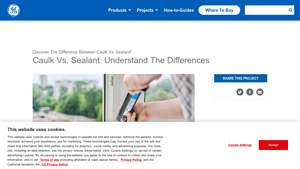 Gesealants - Caulk Solutions