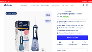 Cheeky - Water Flosser for Teeth