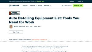 GetJobber - Exterior Car Detailing Tools