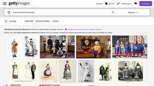 Getty Images - Authentic Maid Costumes