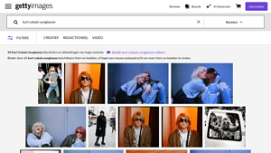 Getty Images - Kurt Cobain Sunglasses