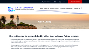 GF Cole - Kiss Cutting Solutions