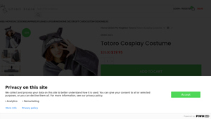 Ghibli - Totoro Cosplay Costume