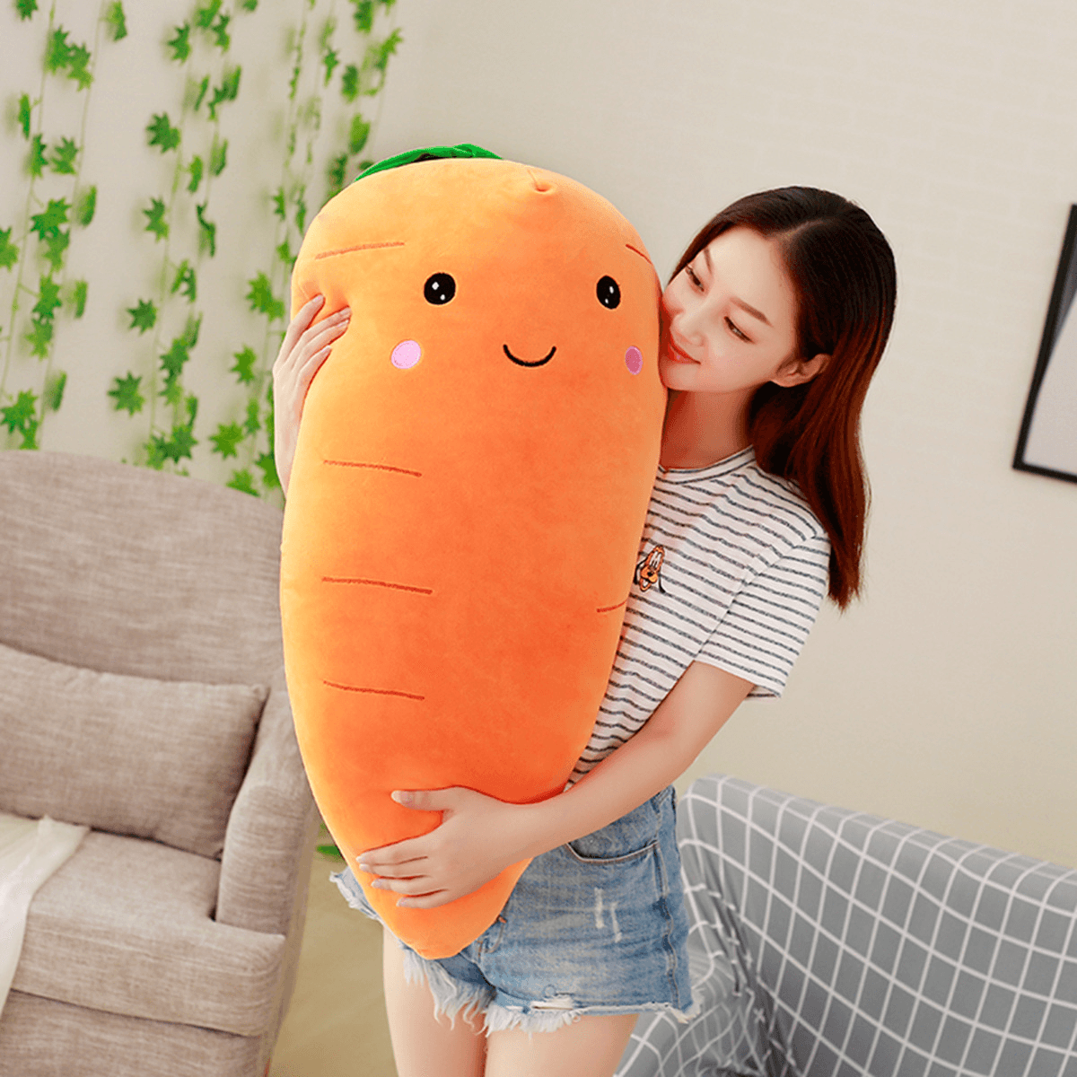 An application scenario or product detail of giant body pillow stuffed animal - Image 2