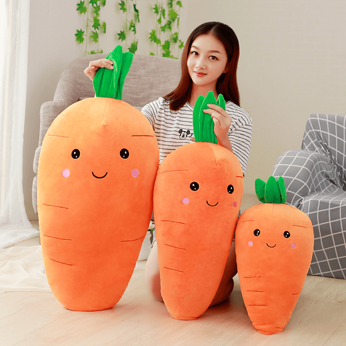An application scenario or product detail of giant body pillow stuffed animal - Image 14