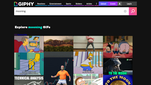 GIPHY - Mooning GIFs