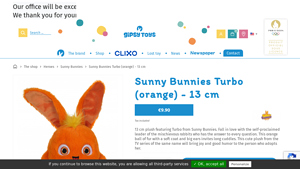 Sunny Bunnies - Turbo Plush Toy