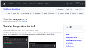 GitHub - Chamber Temperature Control in OrcaSlicer