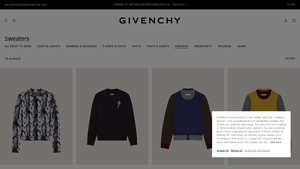 Givenchy - Key Knitwear Products