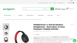 FINGERS - Rock-n-Roll H6 Wireless Headphones