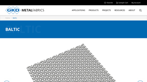 GKD - Baltic Flexible Stainless Steel Fabric