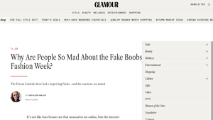 Glamour - Provocative Fashion Collection