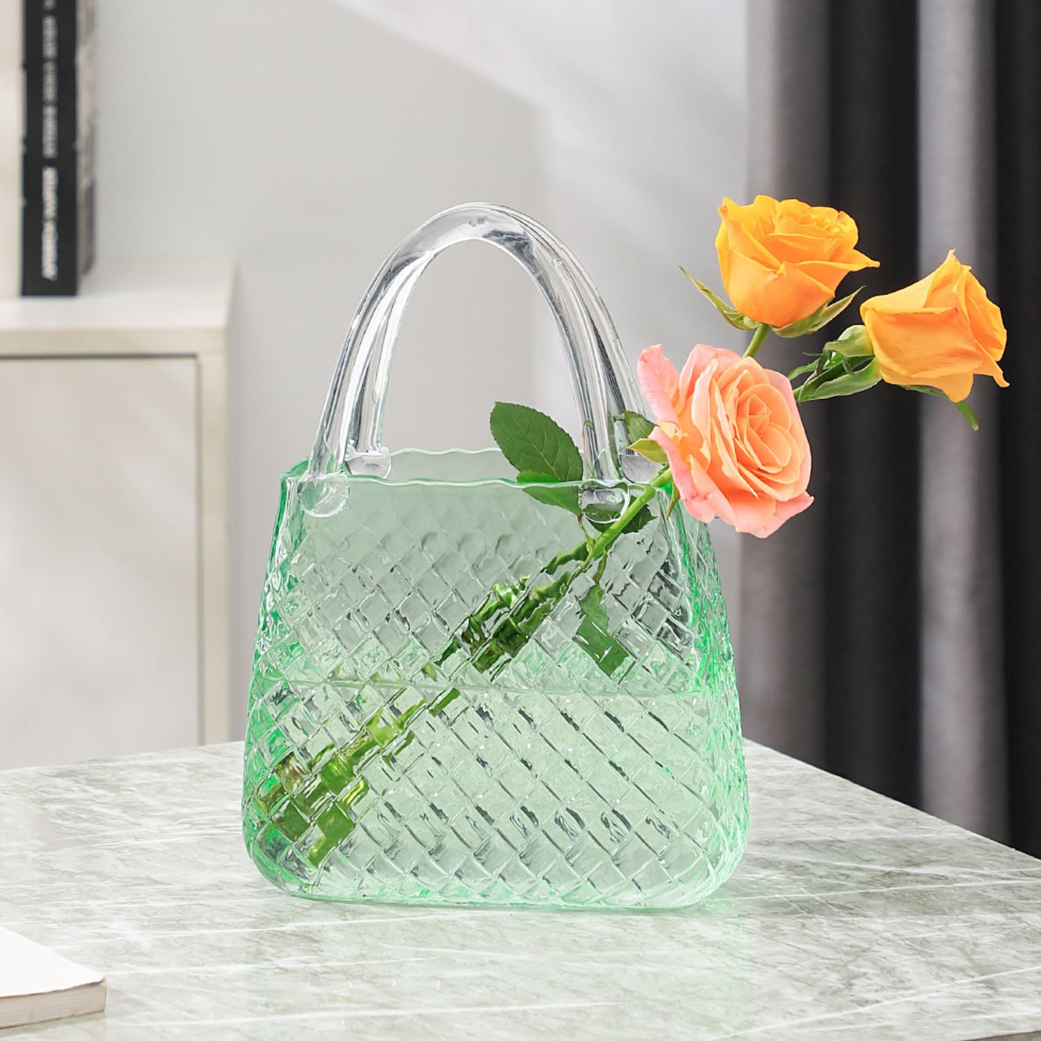 An application scenario or product detail of glass purse vase - Image 9