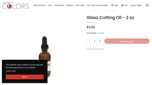 Glass Color - Glass Cutting Oil
