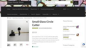 Glasshouse Store - Small Glass Circle Cutter