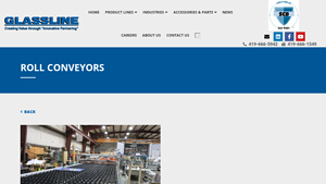 Glassline - Roll Conveyors