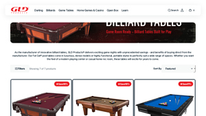 Fat Cat - Reno 7.5' Billiard Table