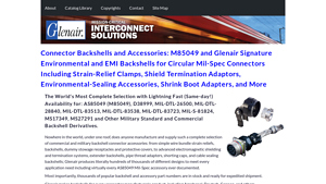 Glenair - Connector Backshells and Accessories