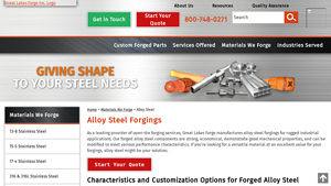 GL Forge - Alloy Steel Forgings