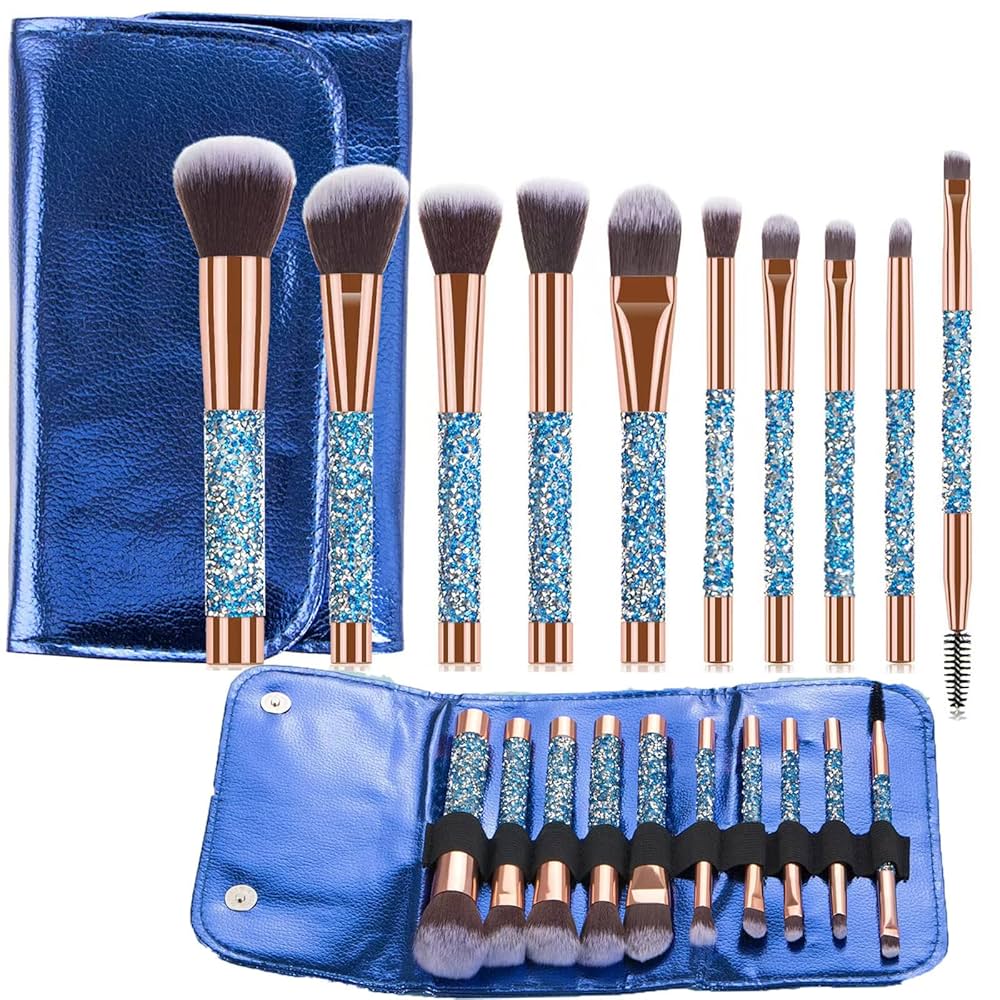 An application scenario or product detail of glitz and glam makeup brushes - Image 2