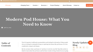 Glitz Camp - Modern Pod Houses