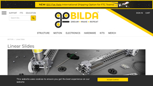 GoBilda - 2 Stage 336mm Slides