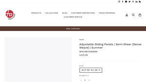 Godear - Adjustable Sliding Panels
