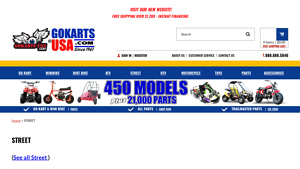 Gokarts USA - Street Legal Scooters & Motorcycles
