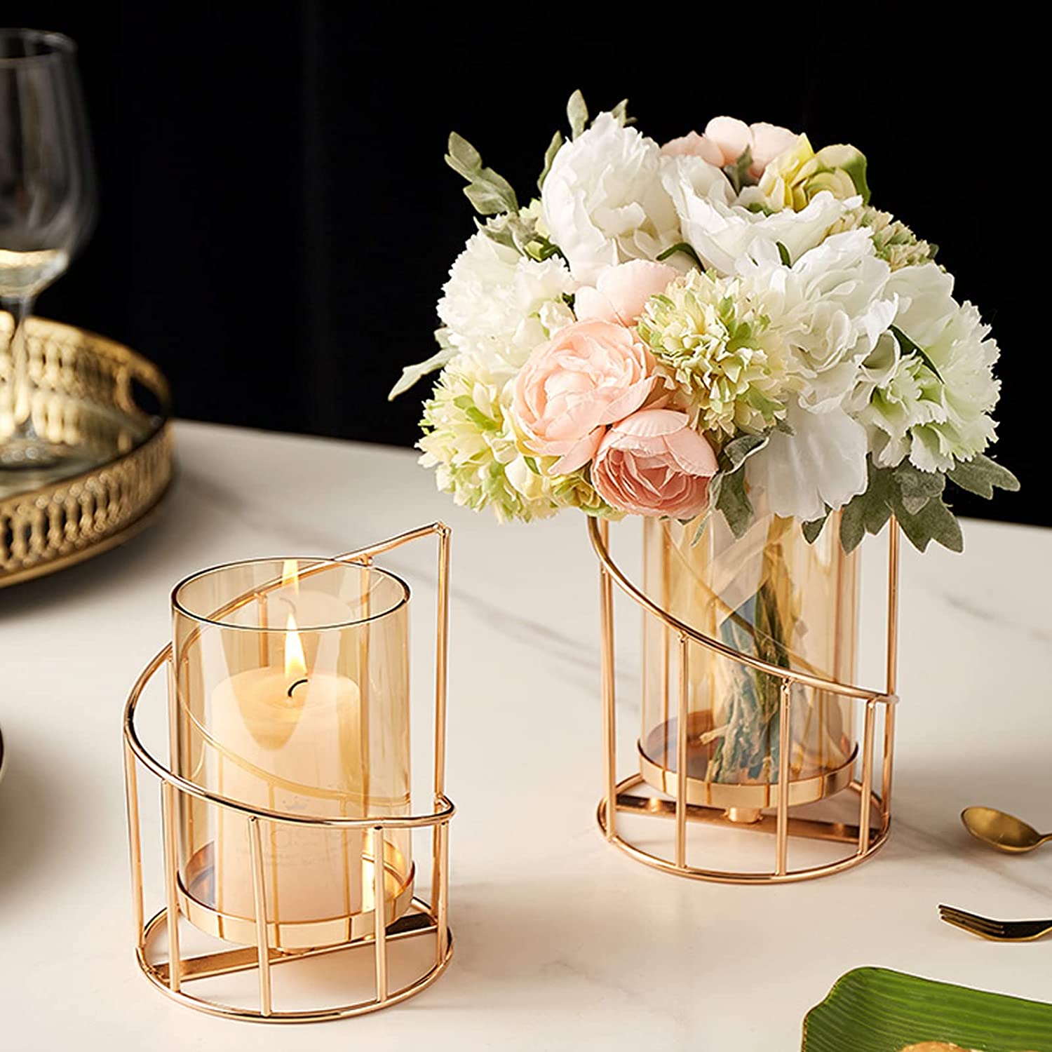 An application scenario or product detail of gold centerpieces - Image 12