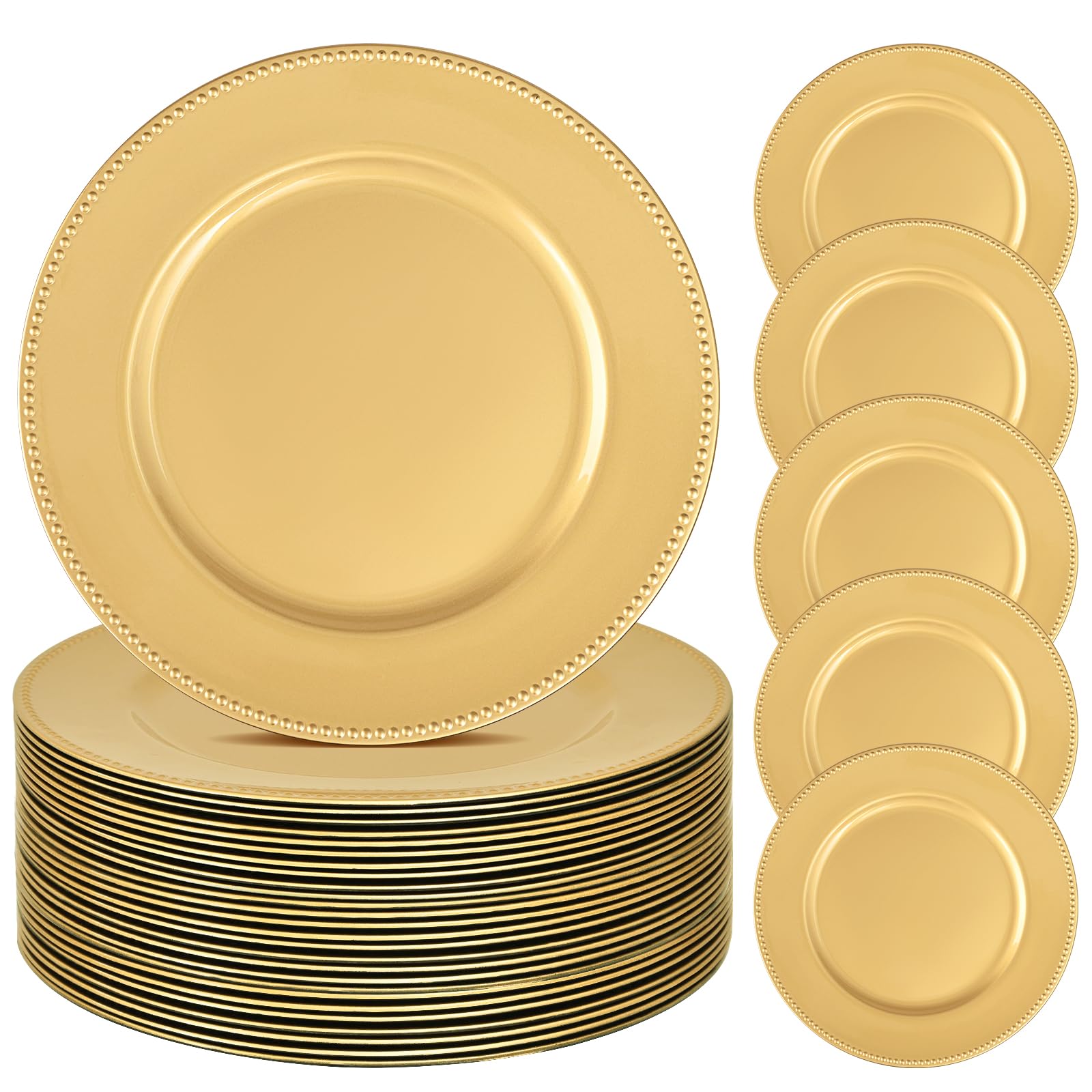 An application scenario or product detail of gold charger plates bulk - Image 4