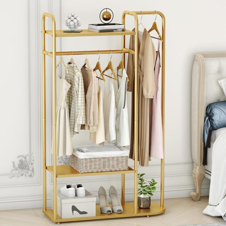 Featured image for the gold clothing rack guide