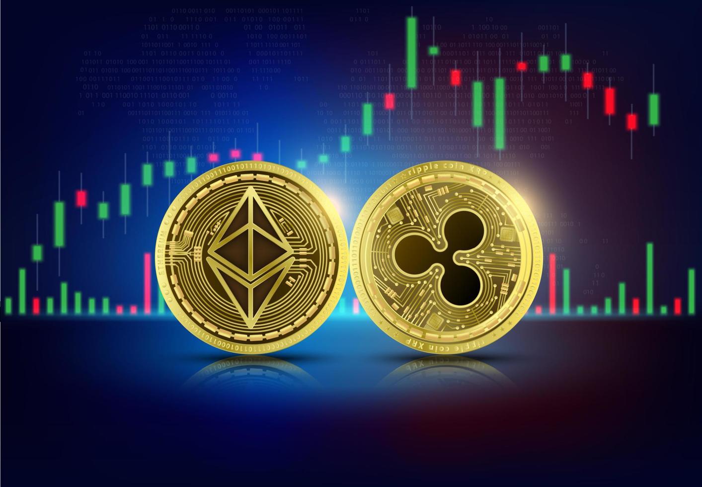 Featured image for gold coin - Gold coin Ethereum and Ripple on world ...