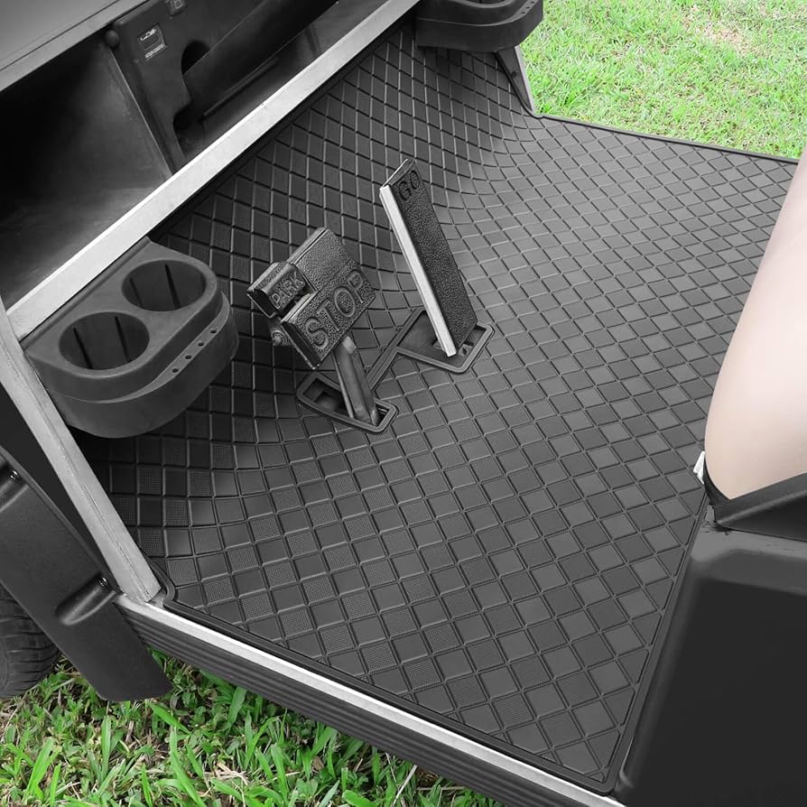 An application scenario or product detail of golf bag cart rubber mat - Image 3