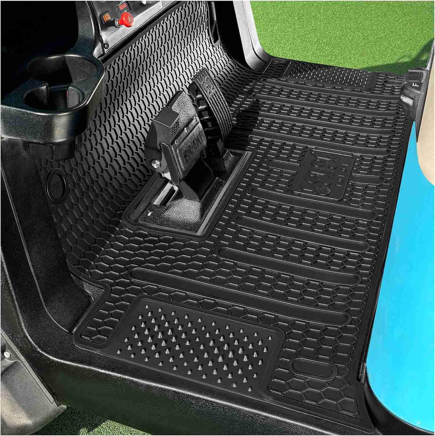 An application scenario or product detail of golf bag cart rubber mat - Image 5