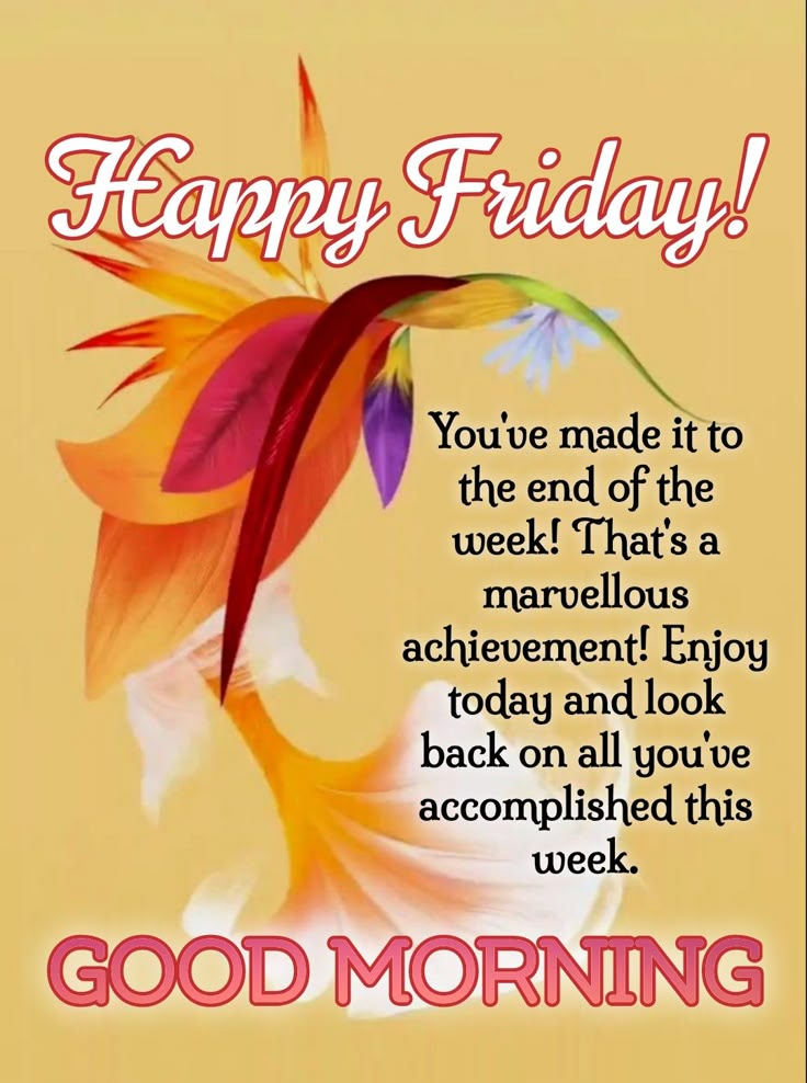 An application scenario or product detail of good morning friday quotes - Image 19