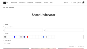 Good Devil - Sheer Underwear Collection