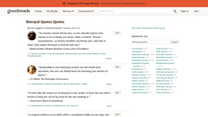 Goodreads - Betrayal Quotes