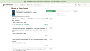 Goodreads - Throne of Glass
